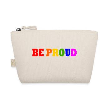 Be proud - Organic Pouch - nature - Front
