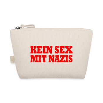 kein sex mit nazis - Bio-Täschchen - Natur - Vorne