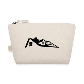 Conception de toit moderne - lucarne avec panneaux solaires - Trousse biologique - nature - Devant