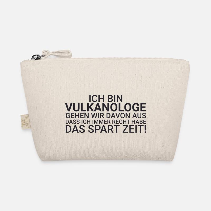 Volcanologist Save time Volcanology Organic Pouch