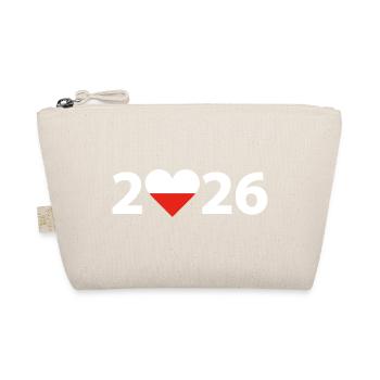 J’aime la Pologne 2026, vacances en Pologne 2026 - Trousse biologique - nature - Devant