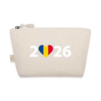 J’aime la Roumanie 2026, vacances en Roumanie 2026 - Trousse biologique - nature - Devant