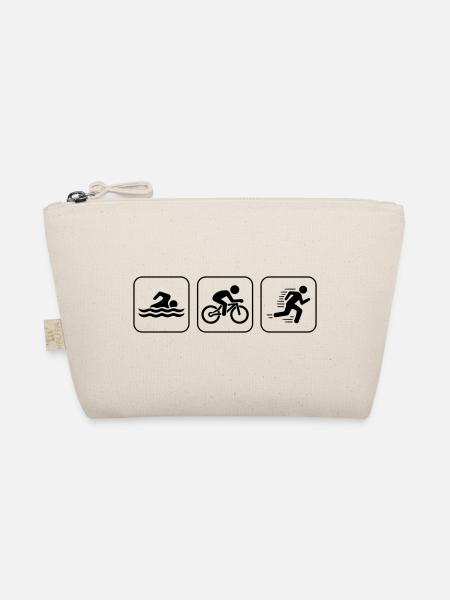 Triathlon Icons Sport - Bio-Täschchen - Natur