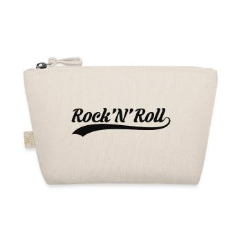 Rock'N'Roll Vintage Script - Organic Pouch - nature - Front