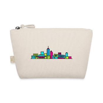 Eindhoven City Skyline Evoluon Modern Line Art - Organic Pouch - nature - Front