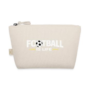 Football is life - Organic Pouch - nature - Front