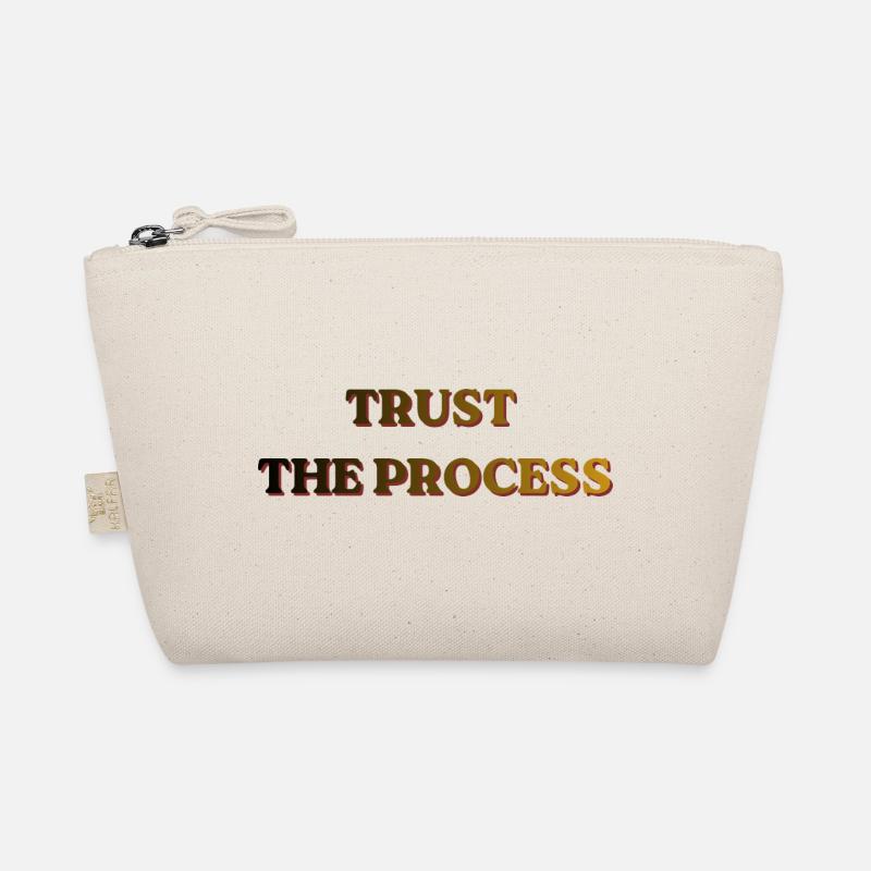 Bannière vintage Trust The Process Trousse biologique