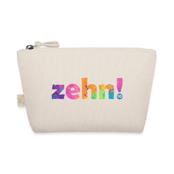 ZEHN 10 JAHRE 10. GEBURTSTAG - Bio-Täschchen - Natur - Vorne