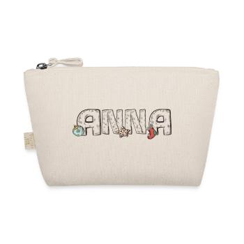 Anna Weihnachten  - Bio-Täschchen - Natur - Vorne