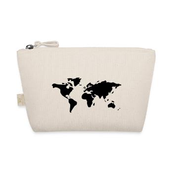 worldmap - Organic Pouch - nature - Front