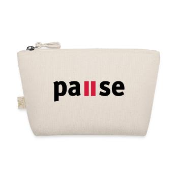Pause - Bio-Täschchen - Natur - Vorne
