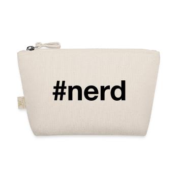 Nerd Hashtag Gamer - Bio-Täschchen - Natur - Vorne
