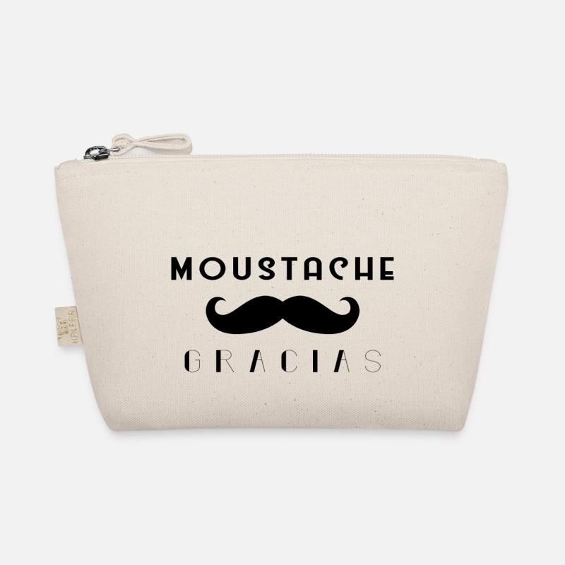 Schnurrbart Gracias Bio-Täschchen