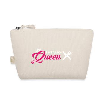 Thermo Queen | Kochen Backen Köchin Küche Mix - Bio-Täschchen - Natur - Vorne