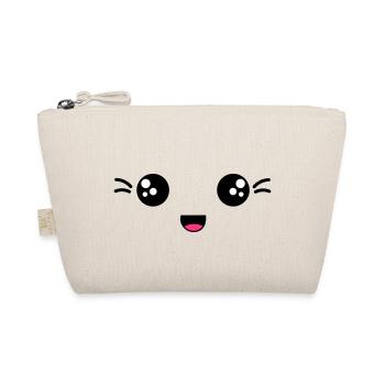 face laughing - Organic Pouch - nature - Front