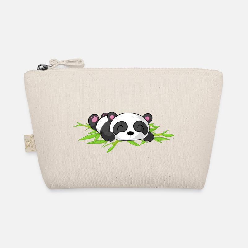 Sleeping Comic Panda Trousse biologique