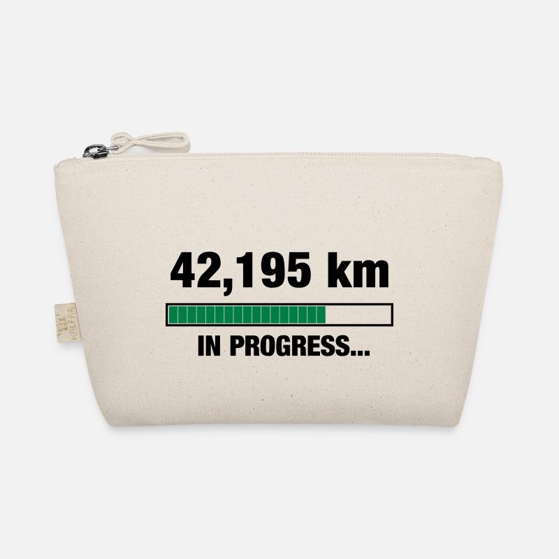 Marathon in Progress - Bio-Täschchen - Natur