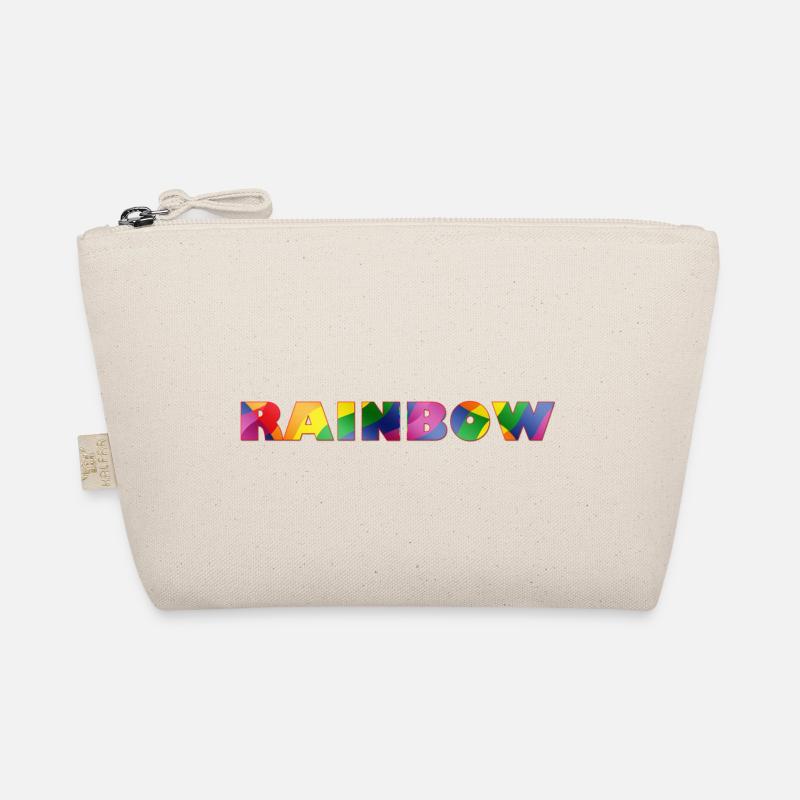 RAINBOW - Bio-Täschchen - Natur