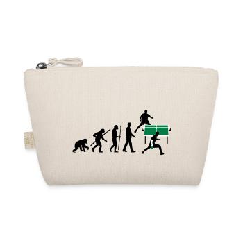 evolution_tischtennisspieler_112012_a_3c - Organic Pouch - nature - Front