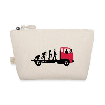 evolution_of_man_trucker_112013_a_2c - Organic Pouch - nature - Front