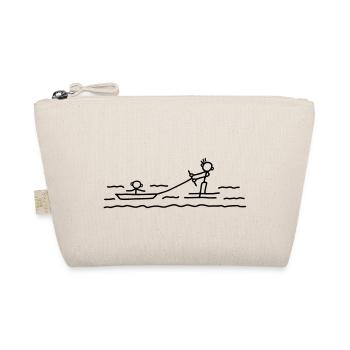 Wasserski fahren - Bio-Täschchen - Natur - Vorne