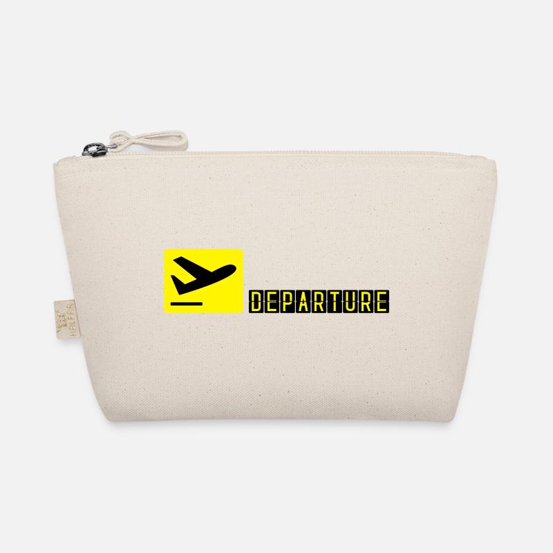 Airplane taking off Organic Pouch
