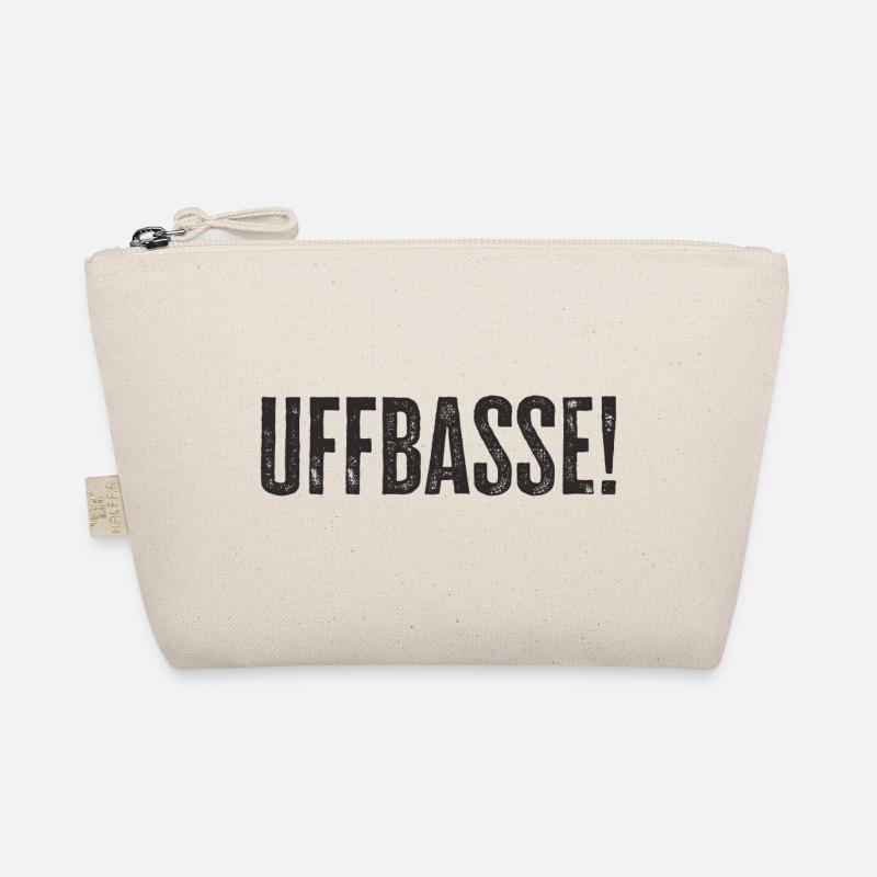 Uffbasse - Aufpassen Dialekt badisch deutsch Bio-Täschchen