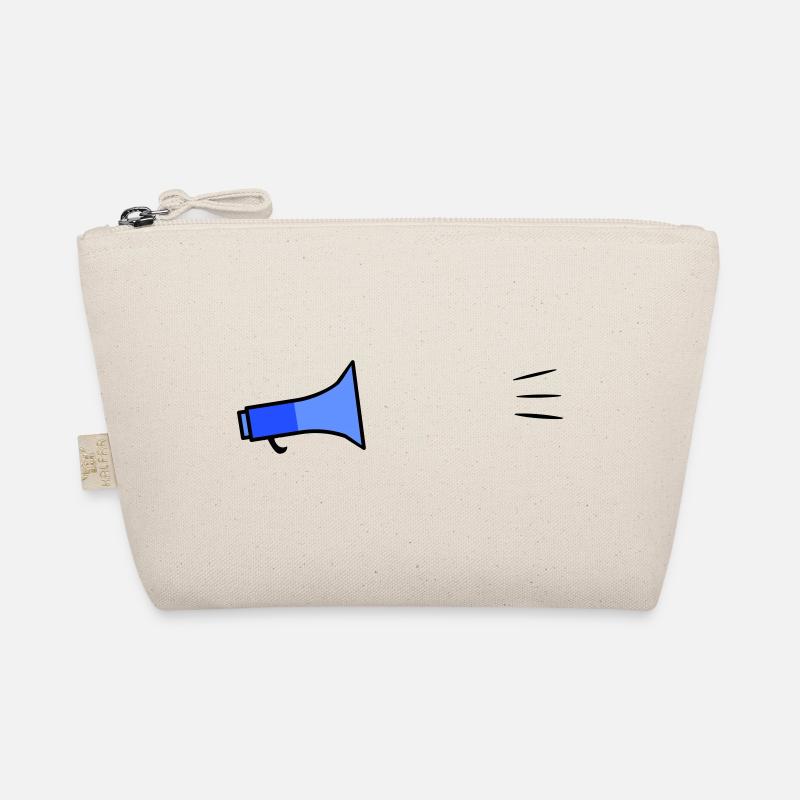 Megafon Text Template Organic Pouch