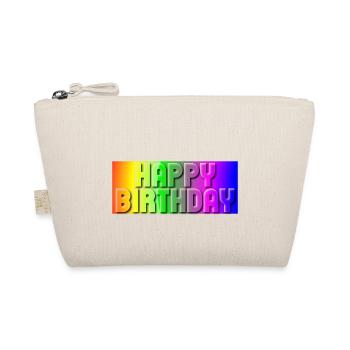 JAHRESTAG. ALLES GUTE ZUM GEBURTSTAG!. ALLES GUTE ZUM GEBURTSTAG!. - Bio-Täschchen - Natur - Vorne