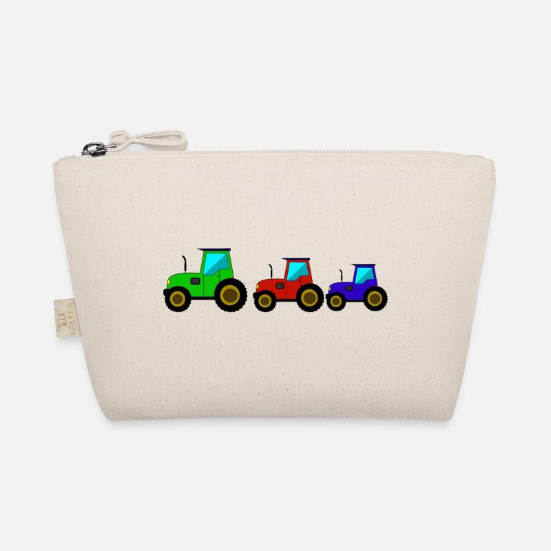 Tractor Tractor Tractor Organic Pouch