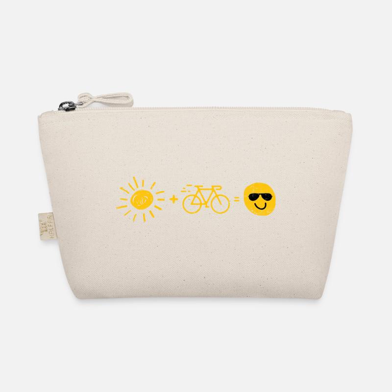 Sun and bicycle Organic Pouch