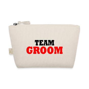 Team groom - Bio-Täschchen - Natur - Vorne