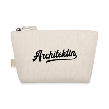 Architektin Baumeisterin Frauen Architektur - Bio-Täschchen - Natur - Vorne