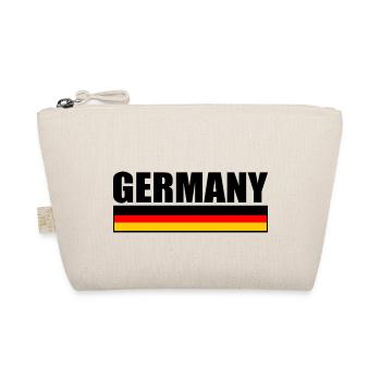 GERMANY GERMAN FLAG - Organic Pouch - nature - Front