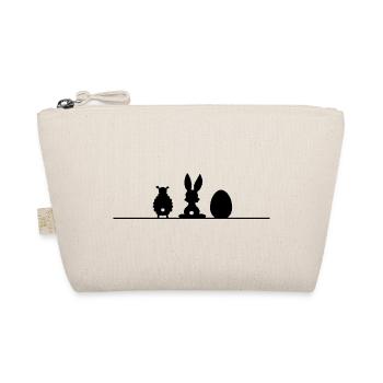 Ombre d’œuf de Pâques lapin, mouton mouton - Trousse biologique - nature - Devant