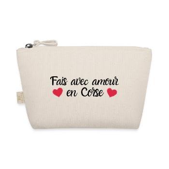fais avec amour en Corse - Trousse biologique - nature - Devant