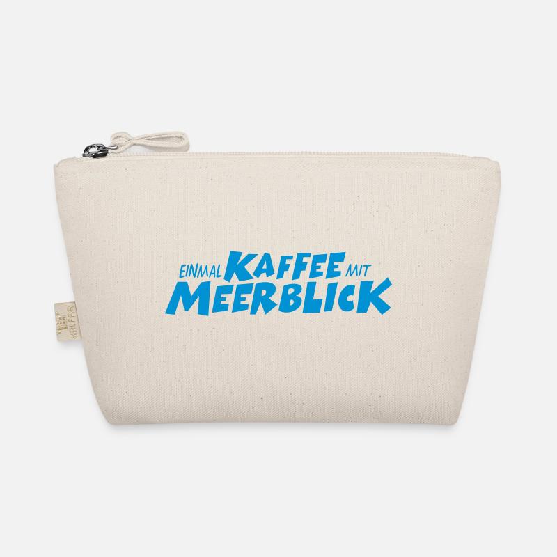 Einmal Kaffee mit Meerblick Bio-Täschchen