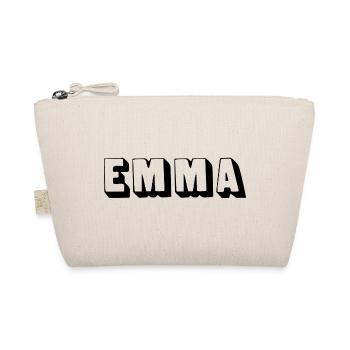 Name - Emma - Organic Pouch - nature - Front