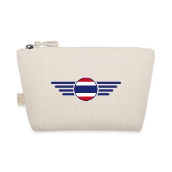 Thailand Style Design T-Shirt - Organic Pouch - nature - Front