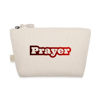 Christliche Sprüche Gebet Prayer Jesus Bibel - Bio-Täschchen - Natur - Vorne