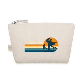 Papa superpapa cadeau fête des pères - Trousse biologique - nature - Devant