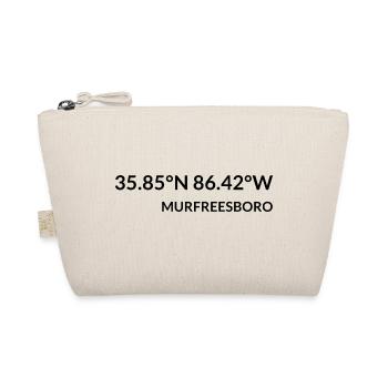 Murfreesboro, Tennessee, USA Coordinates - Organic Pouch - nature - Front