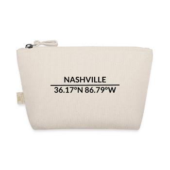 Nashville Tennessee USA Koordinaten - Bio-Täschchen - Natur - Vorne