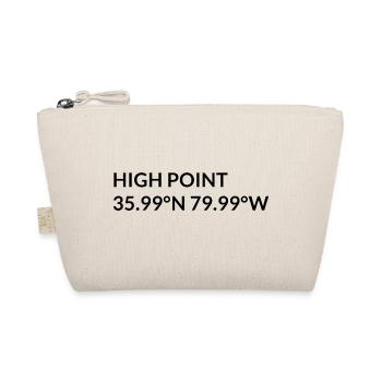 High Point, North Carolina, USA Coordinates - Organic Pouch - nature - Front