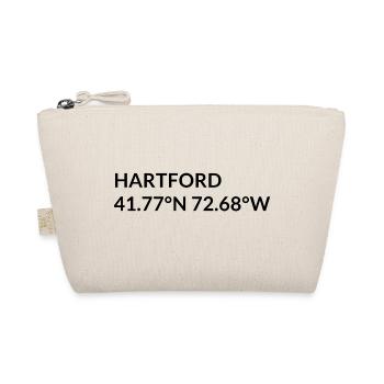 Hartford Connecticut USA Koordinaten - Bio-Täschchen - Natur - Vorne