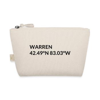 Warren, Michigan, United States Coordinates - Organic Pouch - nature - Front