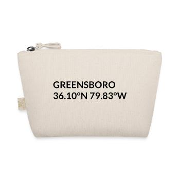 Greensboro, North Carolina, USA Coordinates - Organic Pouch - nature - Front