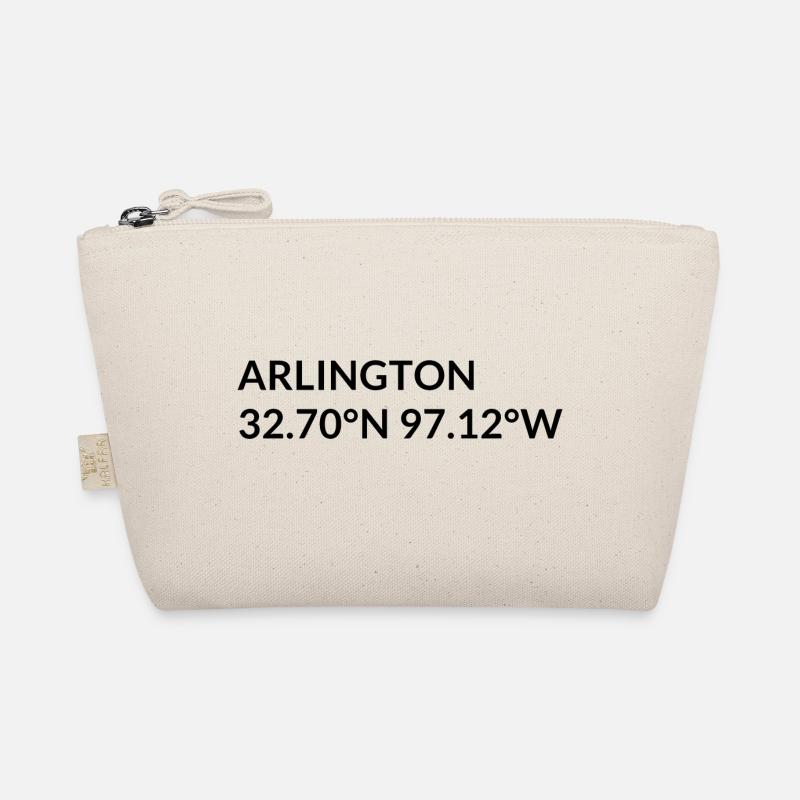 Arlington, Texas, USA Coordinates Organic Pouch