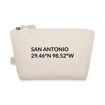 San Antonio, Texas, United States Coordinates - Organic Pouch - nature - Front