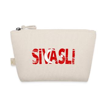 Sivasli Turkey Flag Usak used - Organic Pouch - nature - Front